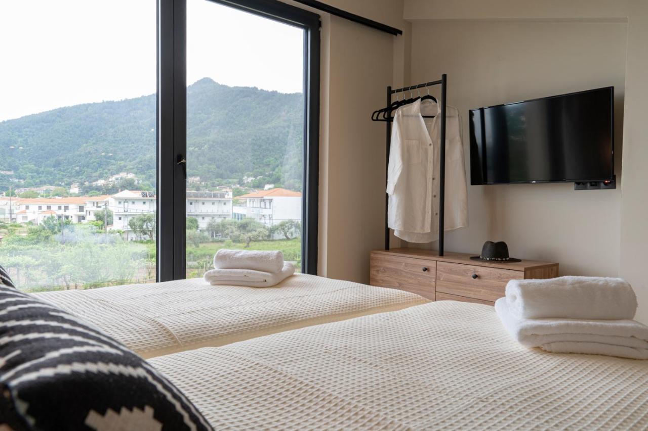 Apartmán Kyvo Experience Skala Potamia  Exteriér fotografie